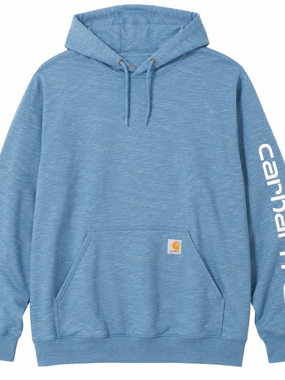 Carhartt Loose Fit Blue Logo Sleeve Pullover Hoodie XL